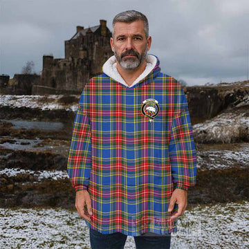 Bethune Tartan Wearable Blanket with Family Crest - Tartan Vibes Clothing
