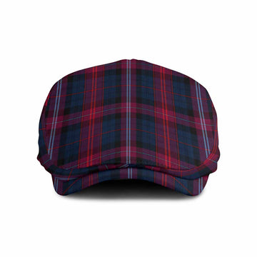 Bevan (Evans) of Wales Tartan Jeff Cap, Tartan Flat Cap