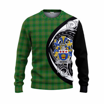 Tartan Vibes Clothing Bevens Irish Clan Knitted Sweater Celtic Circle Style