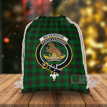 Beveridge Tartan Christmas Santa's Bag with Family Crest - Tartan Vibes Clothing