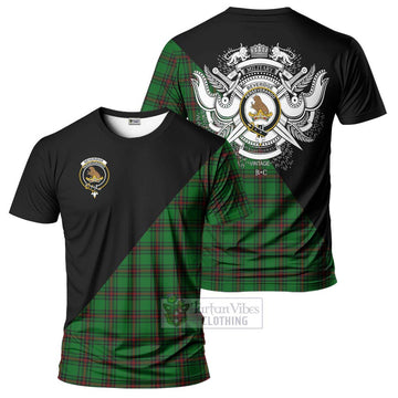 Beveridge Tartan T-Shirt with Family Crest and Military Logo Style Kid's Shirt - Tartan Vibes Clothing