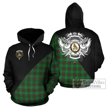Beveridge Tartan Hoodie with Family Crest and Military Logo Style Zip Hoodie - Tartan Vibes Clothing
