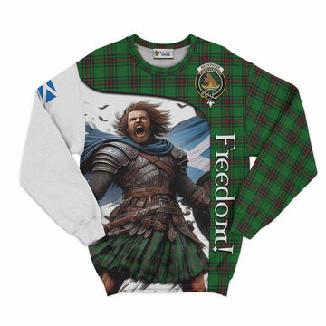 Beveridge Crest Tartan Sweatshirt Inspired by the Freedom of Scottish Warrior Unisex - Tartan Vibes Clothing