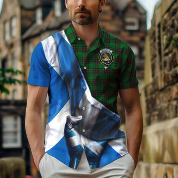 Beveridge Tartan Hawaiian Shirt with Family Crest Scotland Patriotic Style Kid - Tartan Vibes Clothing