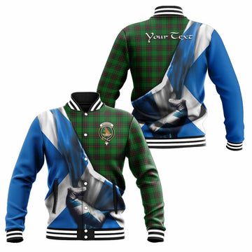 Beveridge Tartan Baseball Jacket with Family Crest Scotland Patriotic Style Unisex - Tartan Vibes Clothing