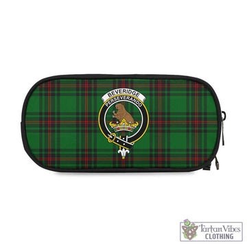 Beveridge Tartan Pen and Pencil Case with Family Crest One Size 4.13*8.74 inch - Tartan Vibes Clothing
