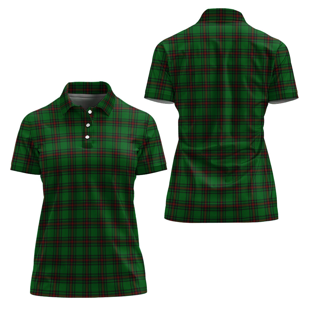 Beveridge Tartan Polo Shirt For Women Women - Tartanvibesclothing