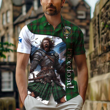 Beveridge Crest Tartan Hawaiian Shirt Inspired by the Freedom of Scottish Warrior Kid - Tartan Vibes Clothing