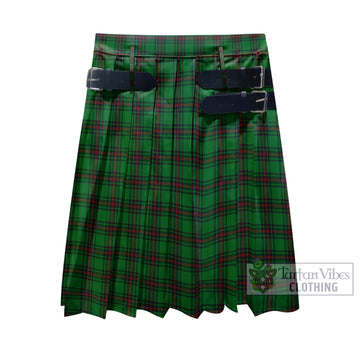 Beveridge Tartan Men's Pleated Skirt - Fashion Casual Retro Scottish Kilt Style