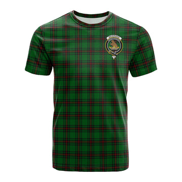Beveridge Tartan T-Shirt with Family Crest