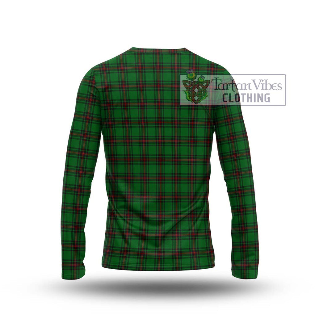 Beveridge Tartan Long Sleeve T-Shirt with Family Crest DNA In Me Style - Tartan Vibes Clothing