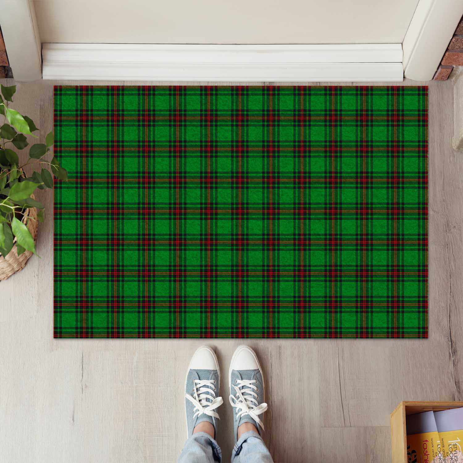Beveridge Tartan Rubber Doormat - Tartan Vibes Clothing