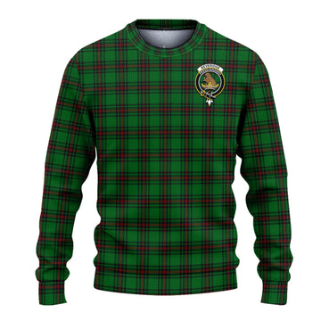 Beveridge Tartan Ugly Sweater with Family Crest - Tartan Vibes Clothing