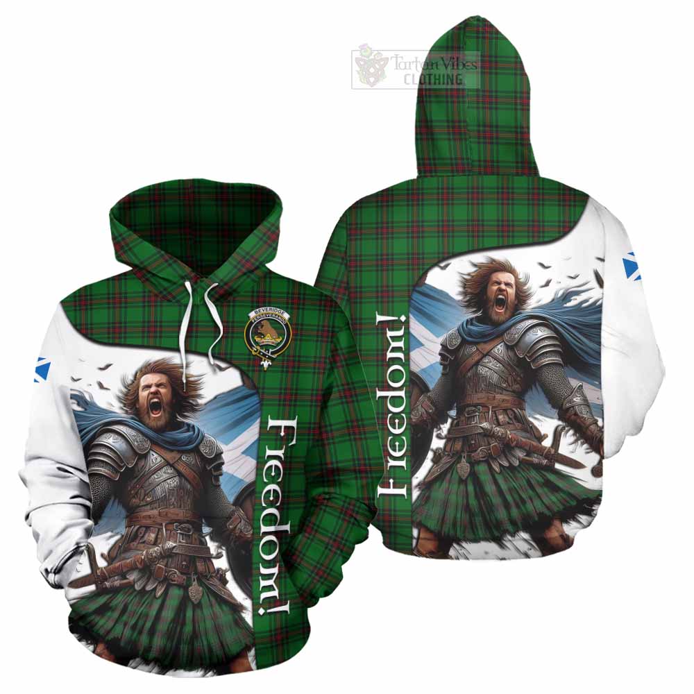 Beveridge Crest Tartan Hoodie Inspired by the Freedom of Scottish Warrior - Tartan Vibes Clothing