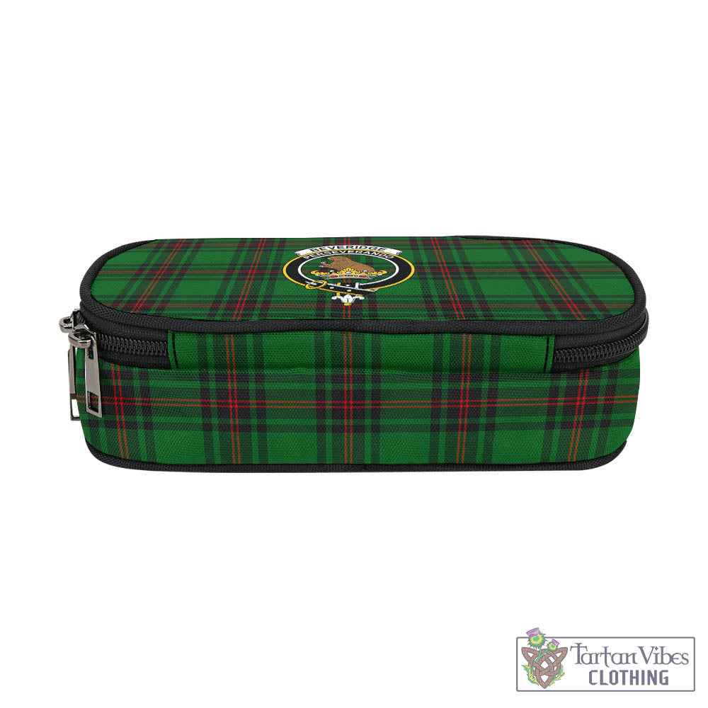 Beveridge Tartan Pen and Pencil Case with Family Crest - Tartan Vibes Clothing