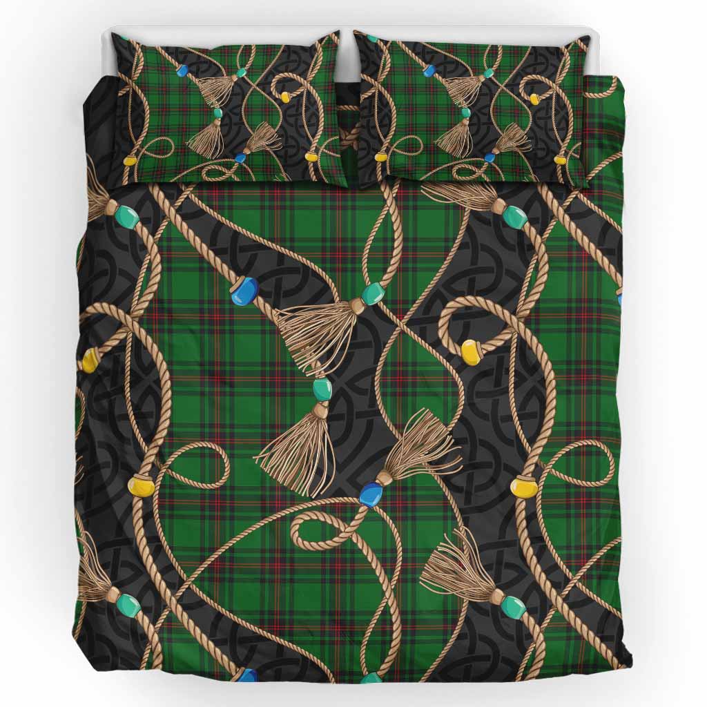Beveridge Scottish Tartan Twisted Ropes Stylized Bedding Set UK Bedding Set UK King 91*87 inch - Tartan Vibes Clothing