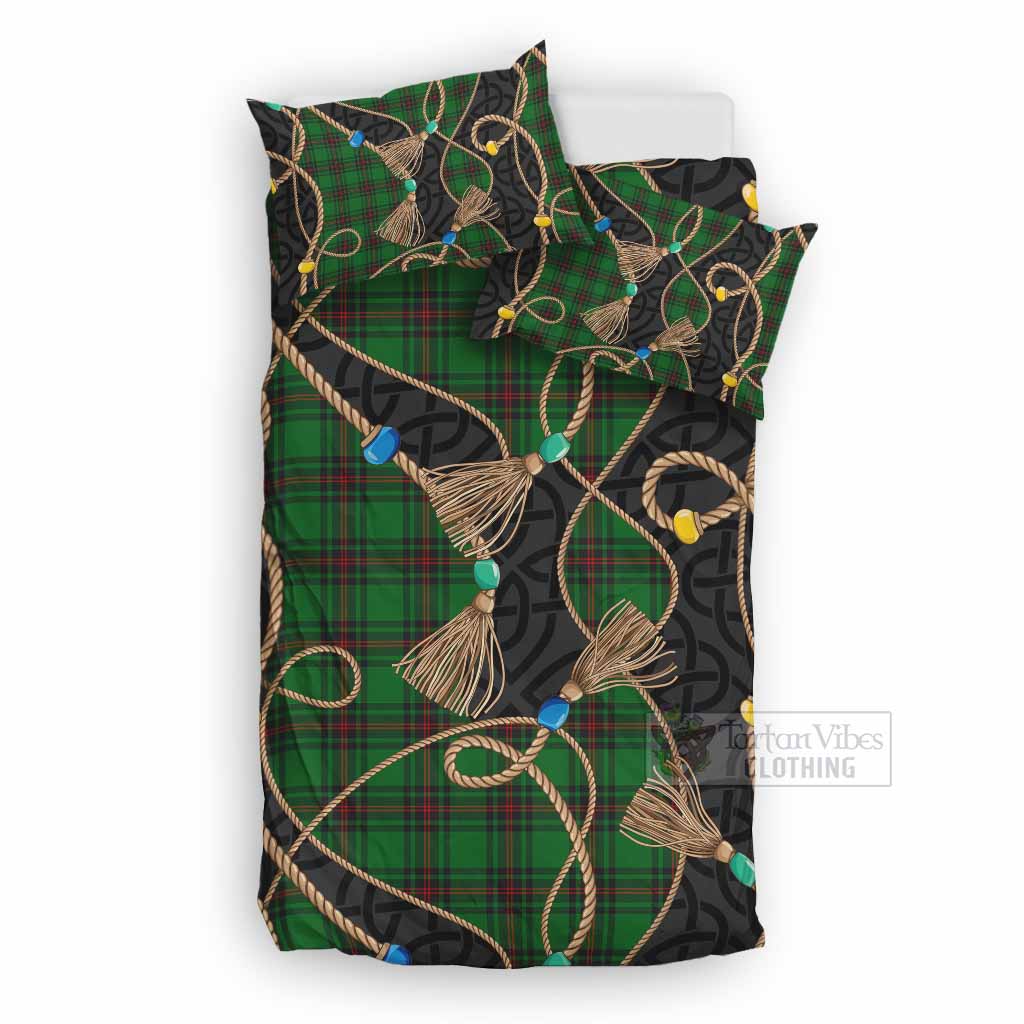 Beveridge Scottish Tartan Twisted Ropes Stylized Bedding Set UK Bedding Set UK Double 79*79 inch - Tartan Vibes Clothing