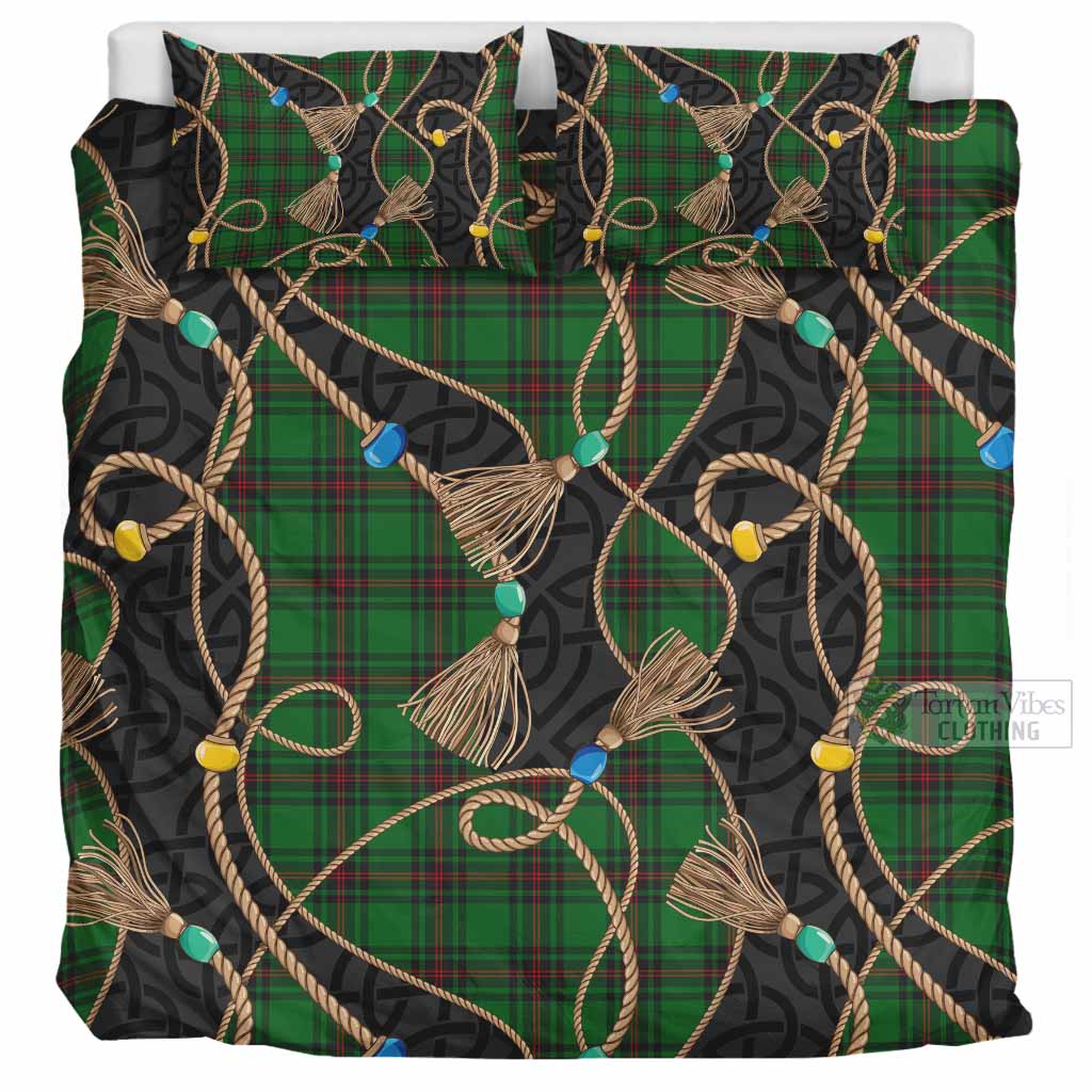Beveridge Scottish Tartan Twisted Ropes Stylized Bedding Set UK Bedding Set UK Super King 104*94 inch - Tartan Vibes Clothing