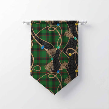 Beveridge Scottish Tartan Twisted Ropes Stylized Gonfalon