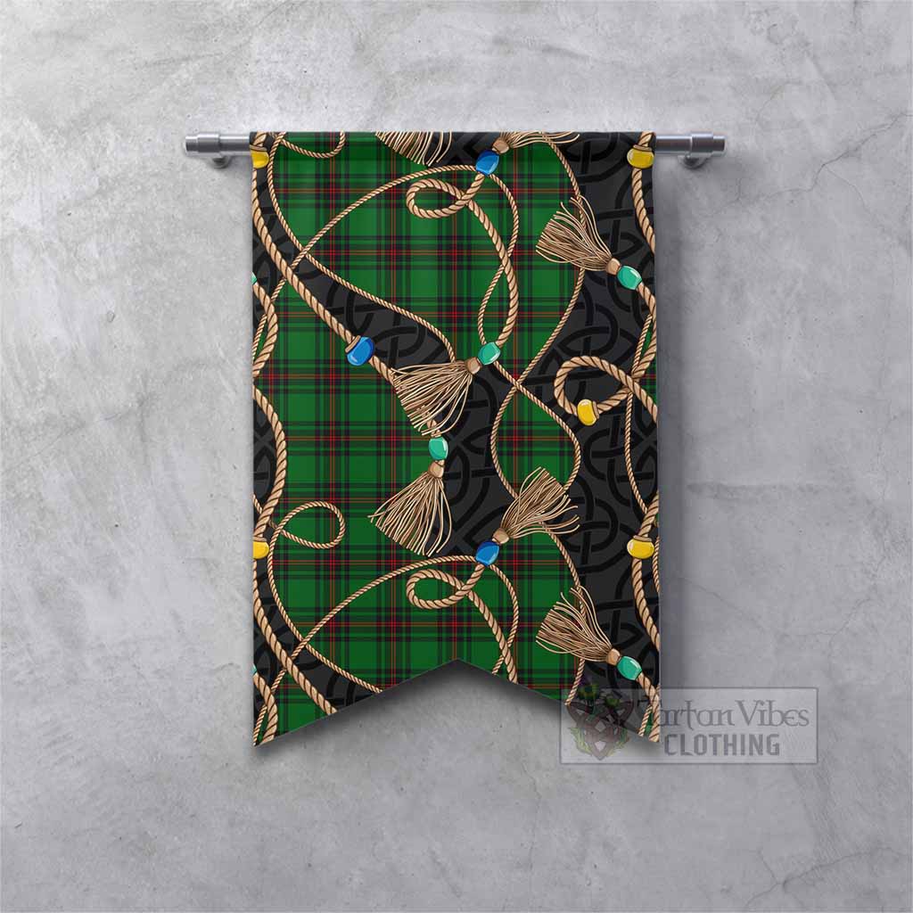 Beveridge Scottish Tartan Twisted Ropes Stylized Gonfalon Fishtail - Tartan Vibes Clothing