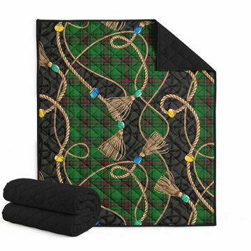 Beveridge Scottish Tartan Twisted Ropes Stylized Premium Quilt