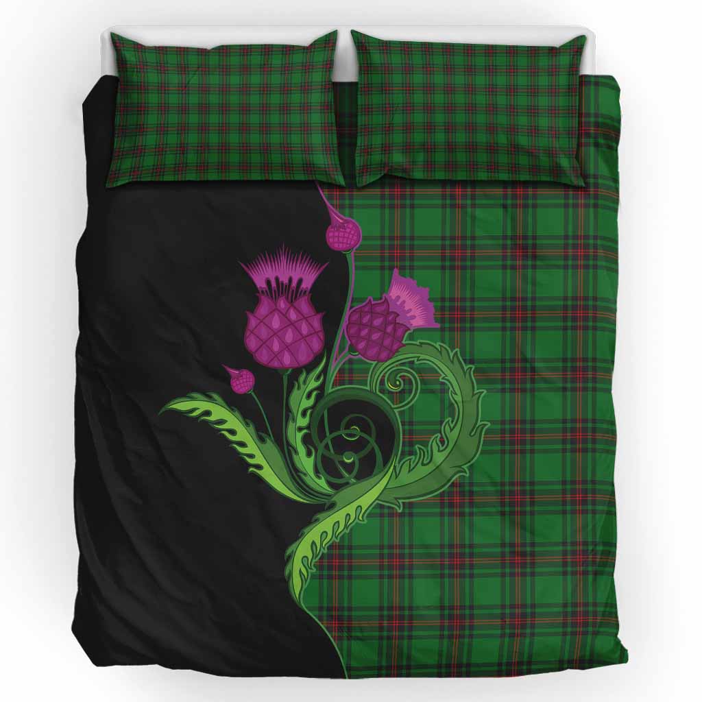 Beveridge Tartan Bedding Set Traditional Scottish Thistle UK Bedding Set UK King 91*87 inch - Tartan Vibes Clothing