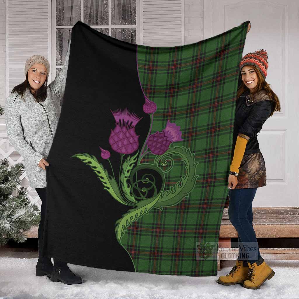 Beveridge Tartan Blanket Traditional Scottish Thistle - Tartan Vibes Clothing
