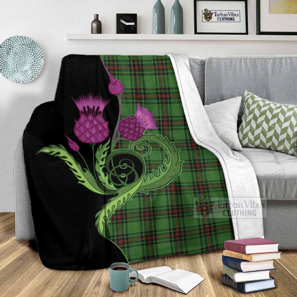 Beveridge Tartan Blanket Traditional Scottish Thistle - Tartan Vibes Clothing