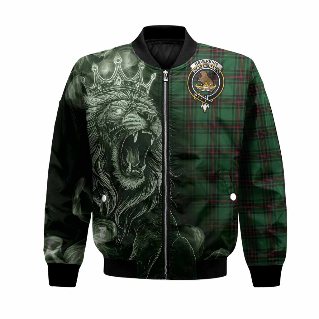 Beveridge Tartan Bomber Jacket Roaring Lion Heritage