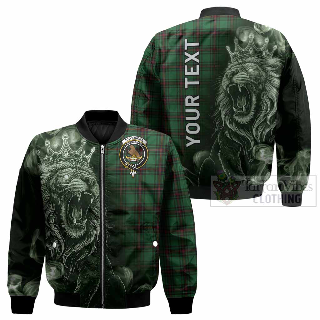Beveridge Tartan Bomber Jacket Roaring Lion Heritage