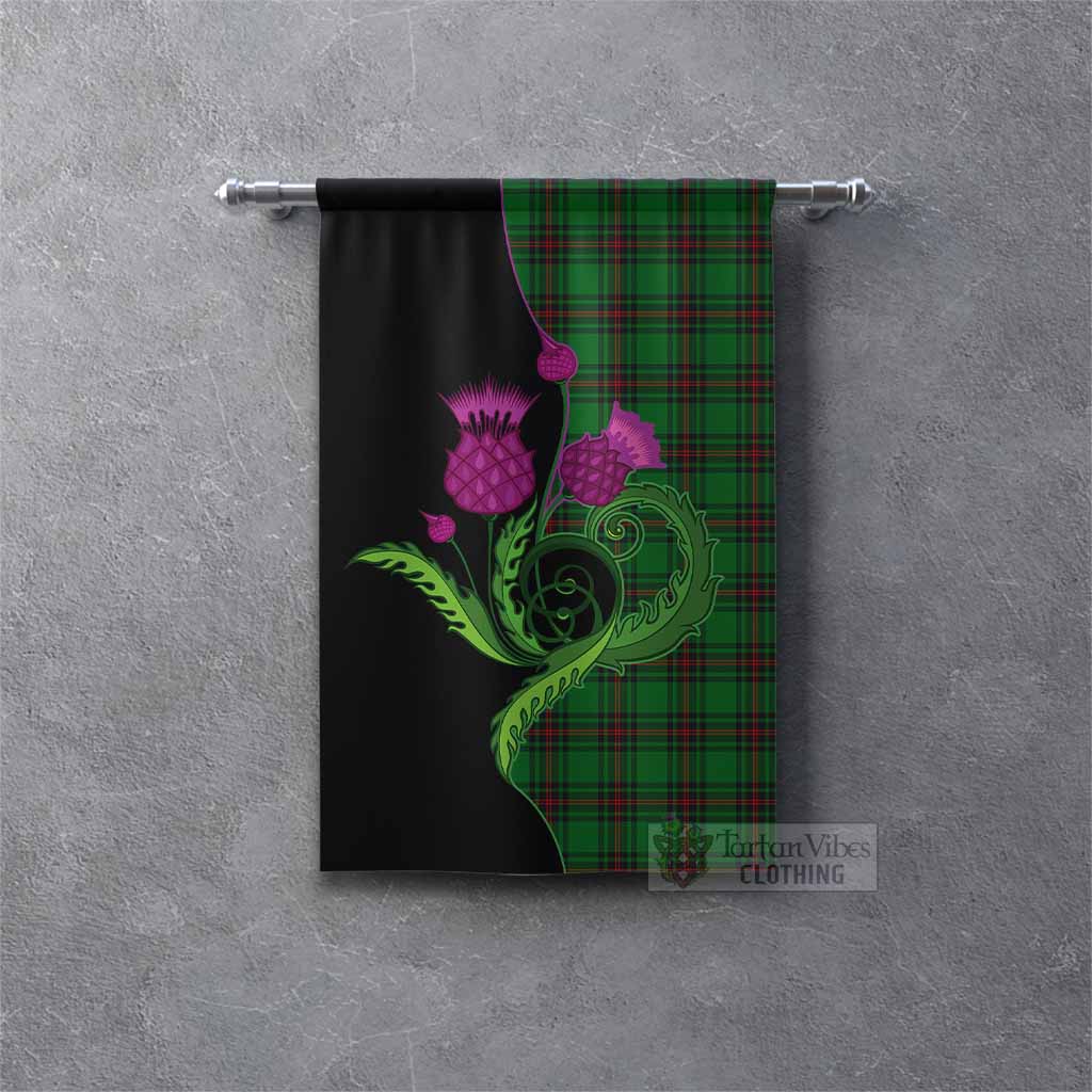 Beveridge Tartan Gonfalon Traditional Scottish Thistle Rectangle - Tartan Vibes Clothing