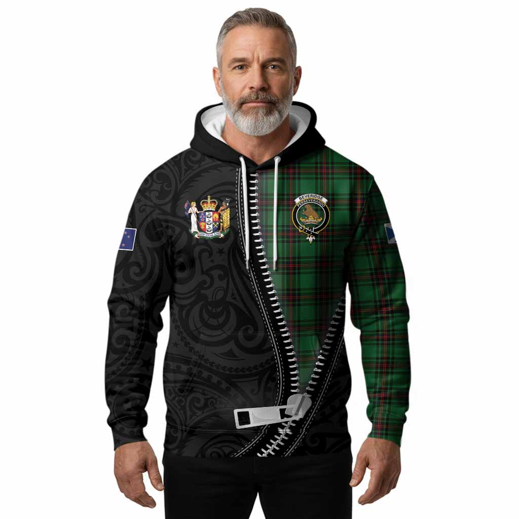 Beveridge Tartan Hoodie New Zealand Pattern Unique Zipper Stylized
