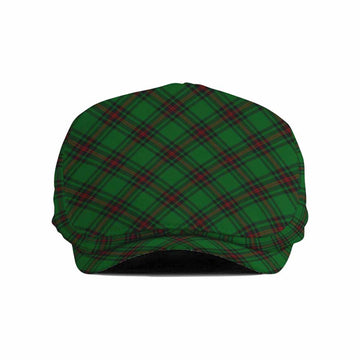 Beveridge Tartan Flat Cap, Jeff Cap Cross Style Flat Cap S 22" - 23.2" - Tartan Vibes Clothing