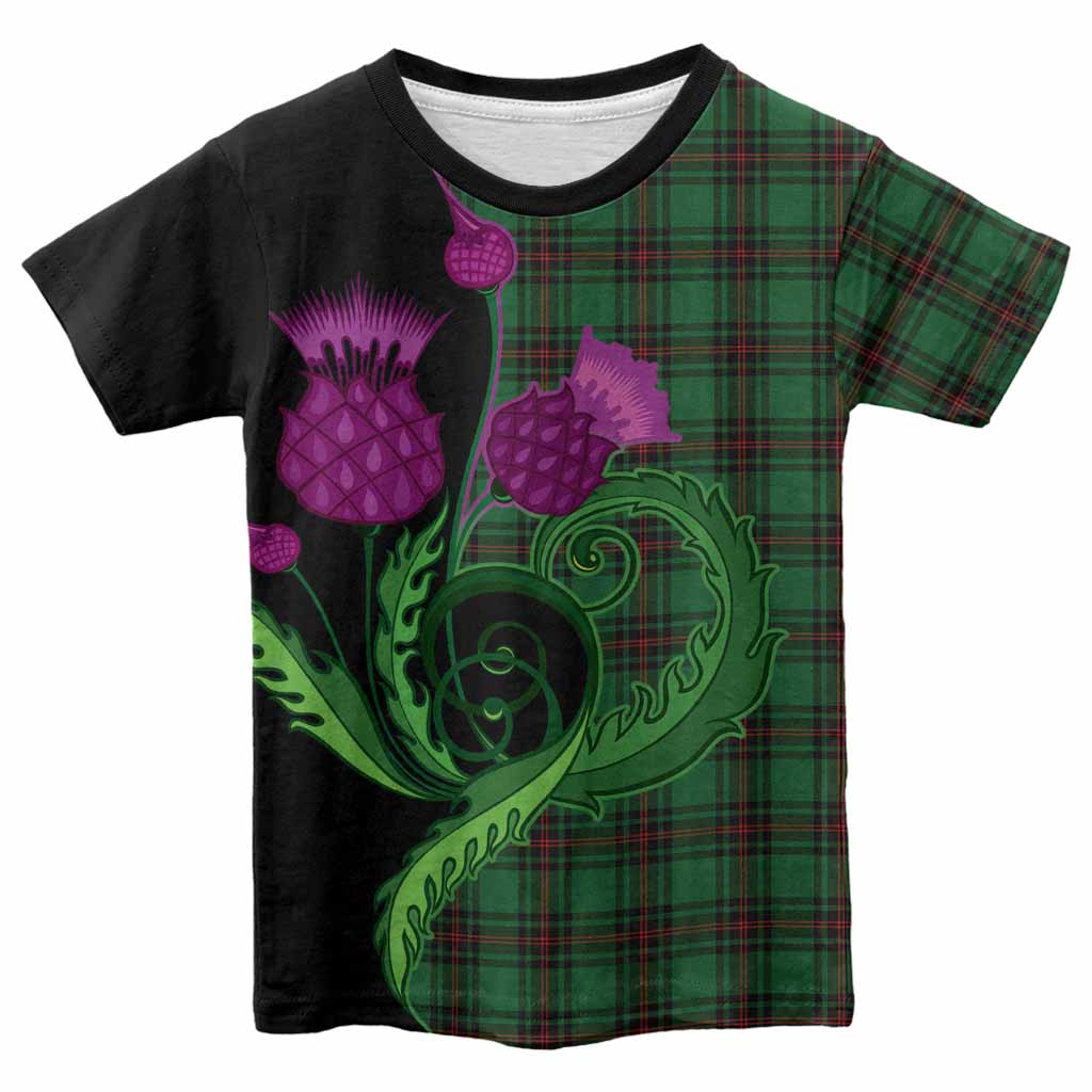Beveridge Tartan Kid T-shirt Traditional Scottish Thistle