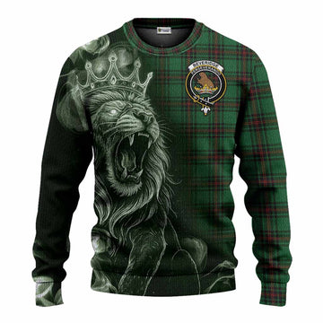 Beveridge Tartan Knitted Sweater Roaring Lion Heritage