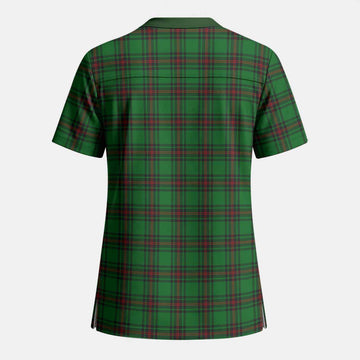 Beveridge Tartan Scrub Top - Tartan Vibes Clothing