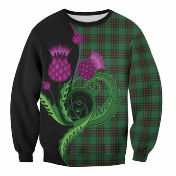 Beveridge Tartan Sweatshirt Traditional Scottish Thistle Unisex - Tartan Vibes Clothing