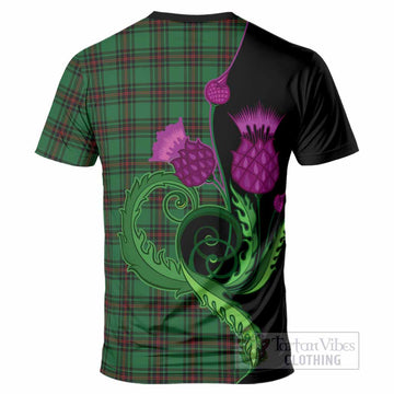 Beveridge Tartan T-Shirt Traditional Scottish Thistle