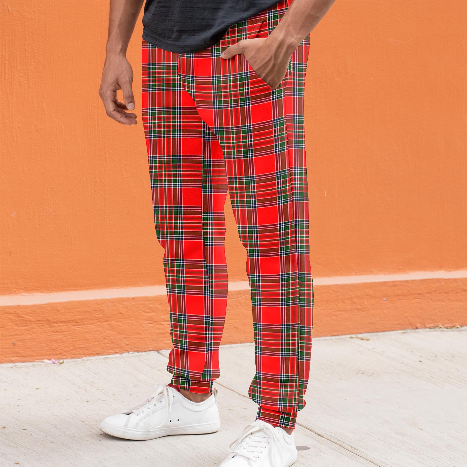 Binning Tartan Joggers Pants S - Tartan Vibes Clothing