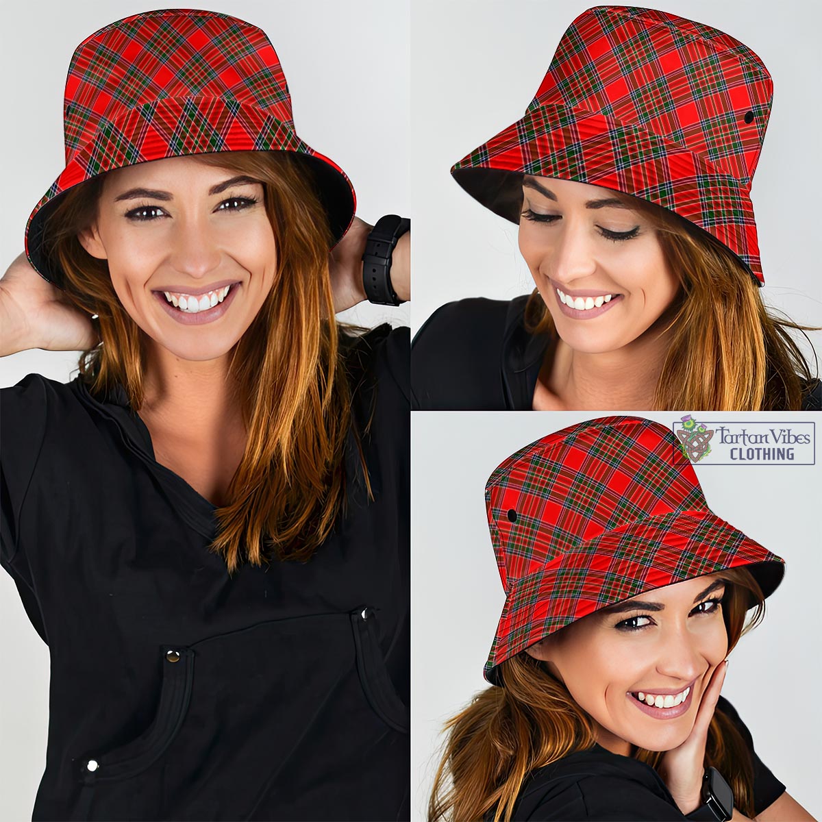 Binning Tartan Bucket Hat Bucket Hat One Size - Tartan Vibes Clothing