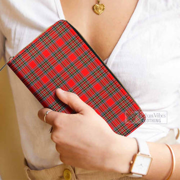 Binning Tartan Women's Leather Wallet - Tartan Vibes Clothing