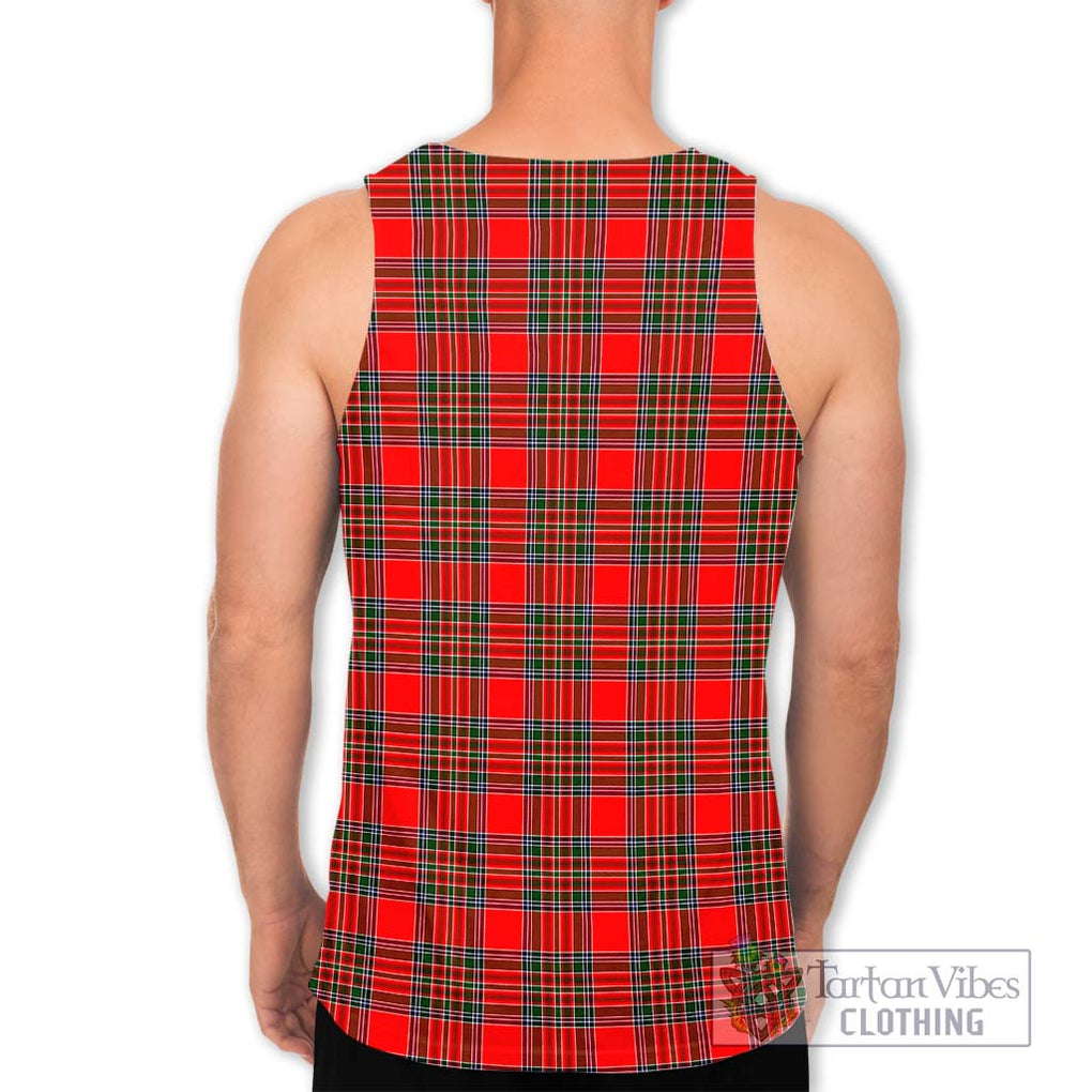 Binning Tartan Men's Tank Top with Family Crest DNA In Me Style - Tartanvibesclothing Shop