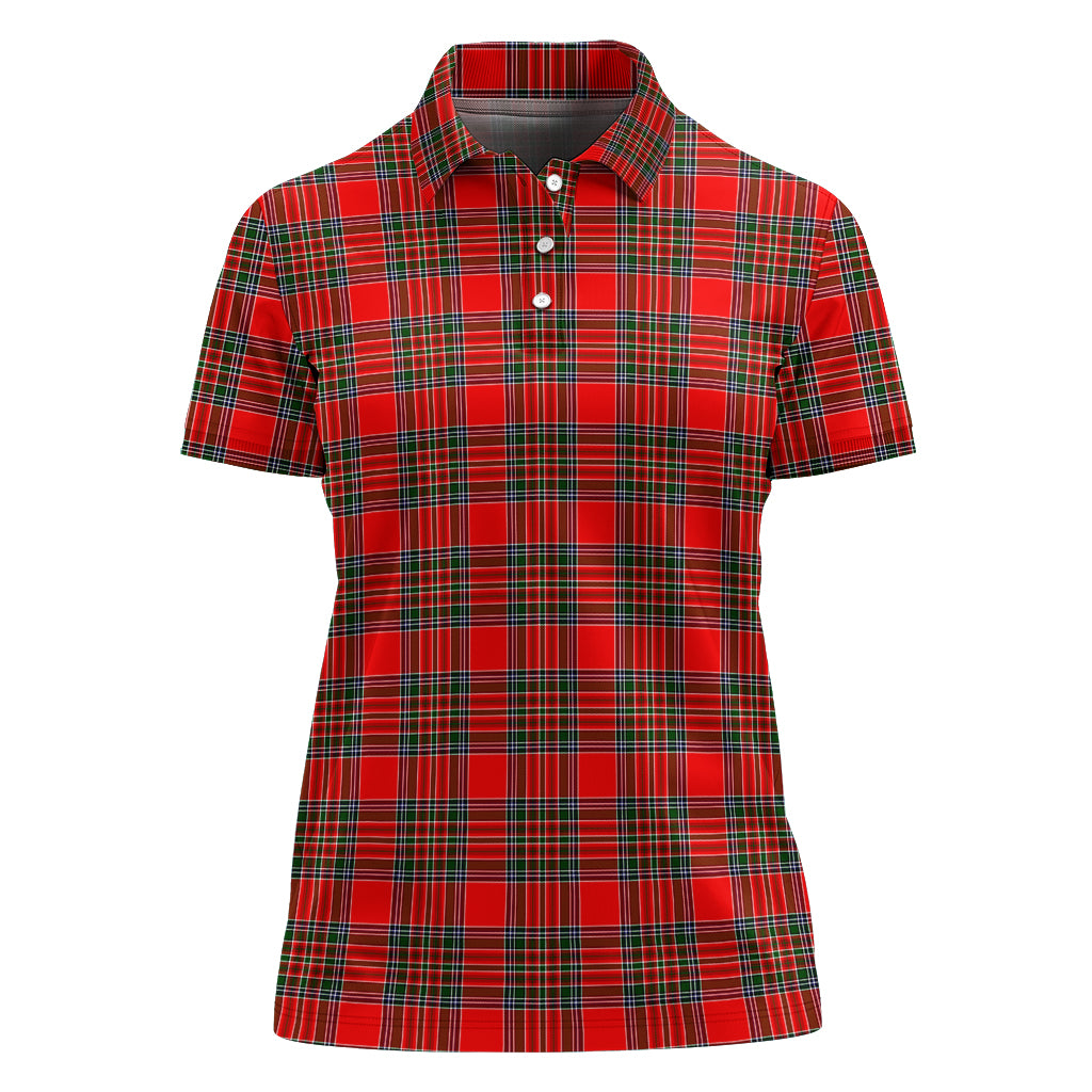 Binning Tartan Polo Shirt For Women - Tartan Vibes Clothing