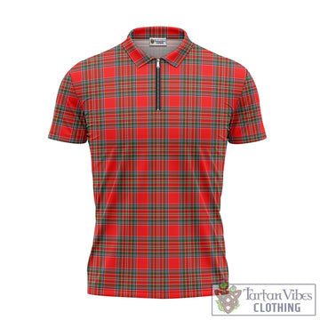 Binning Tartan Zipper Polo Shirt - Tartan Vibes Clothing
