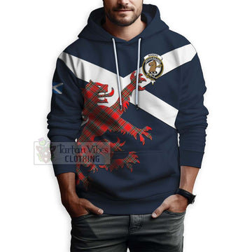 Binning Tartan Lion Rampant Hoodie Proudly Display Your Heritage with Alba Gu Brath and Clan Name - Tartan Vibes Clothing