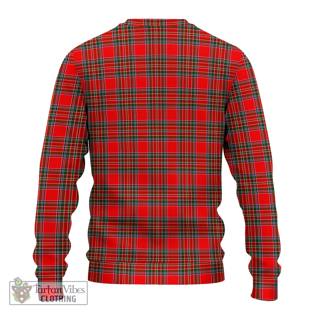 Binning Tartan Ugly Sweater with Family Crest DNA In Me Style - Tartan Vibes Clothing