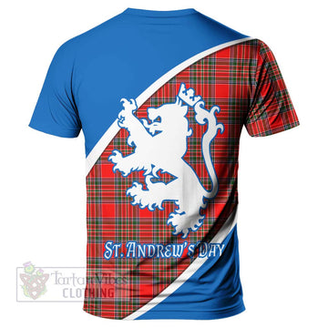 Binning Family Crest Tartan T-Shirt Celebrate Saint Andrew's Day in Style - Tartan Vibes Clothing