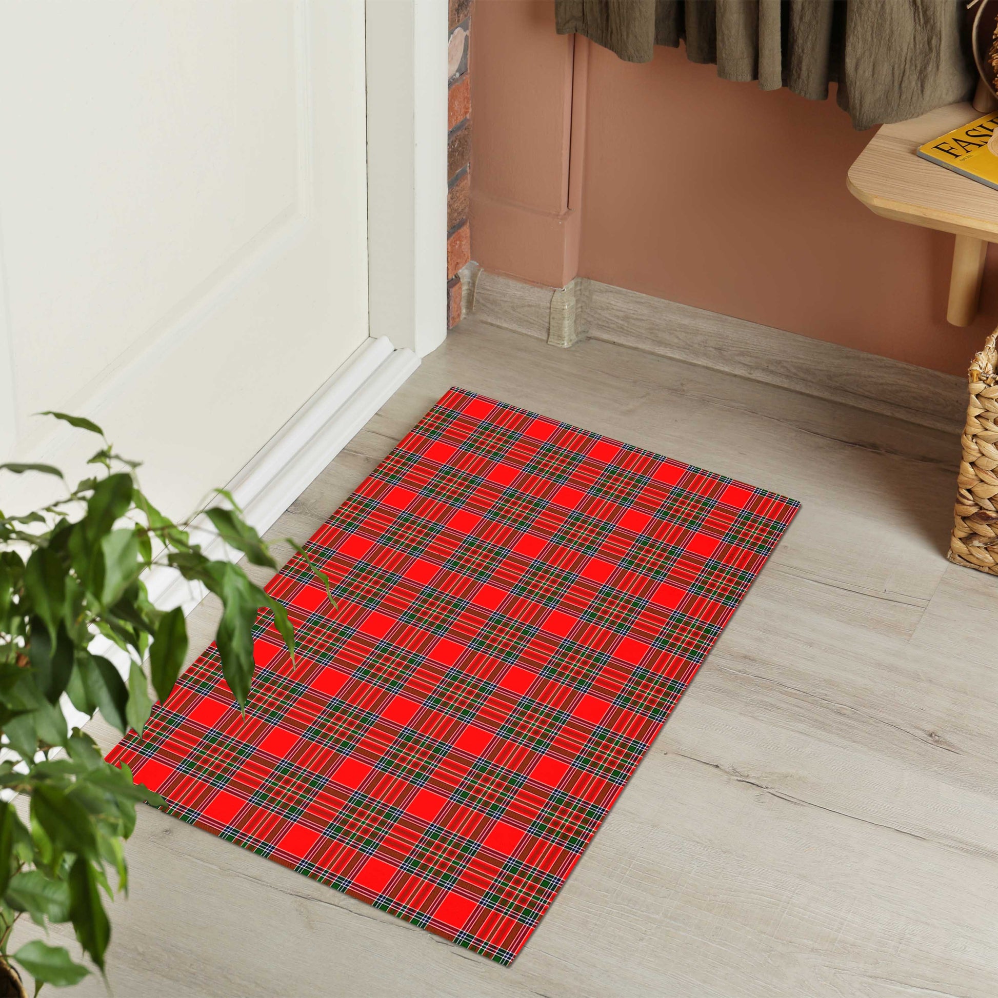 Binning Tartan Rubber Doormat - Tartan Vibes Clothing
