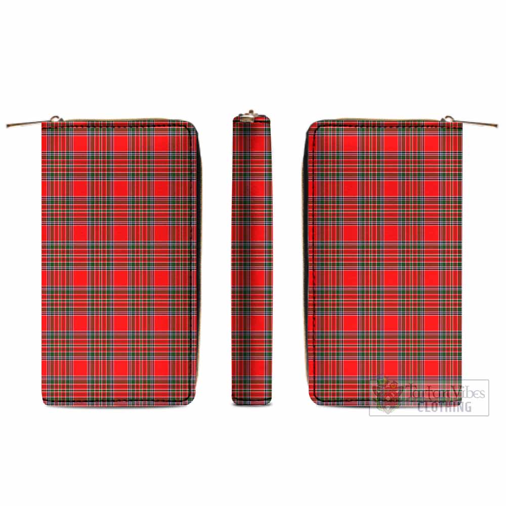 Binning Tartan Women's Leather Wallet - Tartan Vibes Clothing