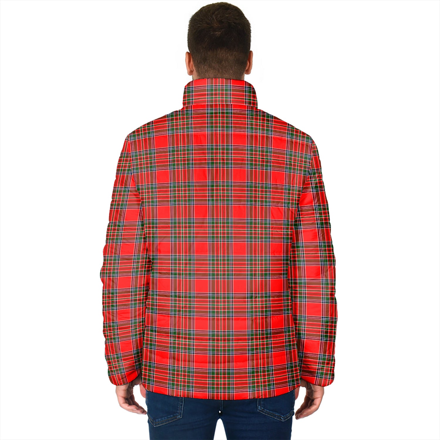 Binning Tartan Padded Jacket - Tartan Vibes Clothing